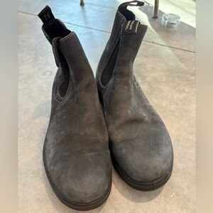 Grey blundstone boots men’s 8.5 women’s 10.5 AU/UK size 7.5 like new